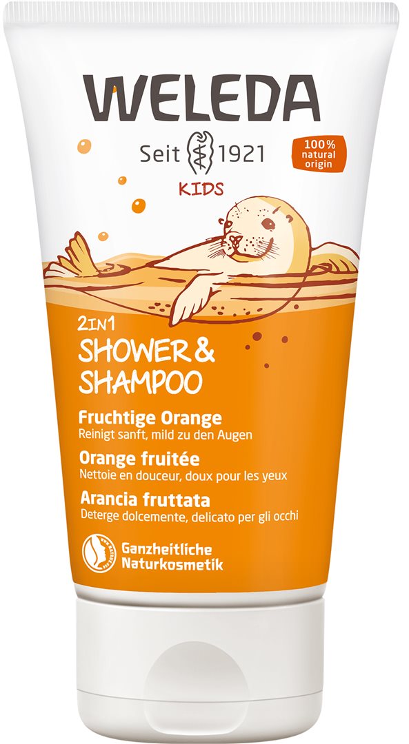WELEDA KIDS 2in1 Shower&Shampoo Orange