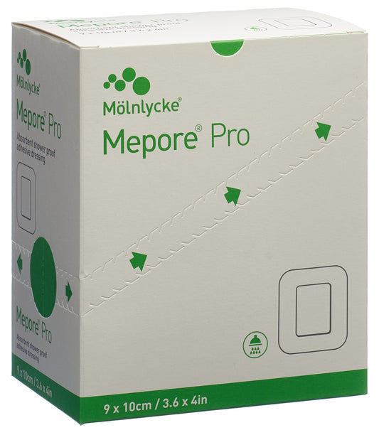 MEPORE PRO Wundv 10x9cm Wundk 6x5cm st (n)