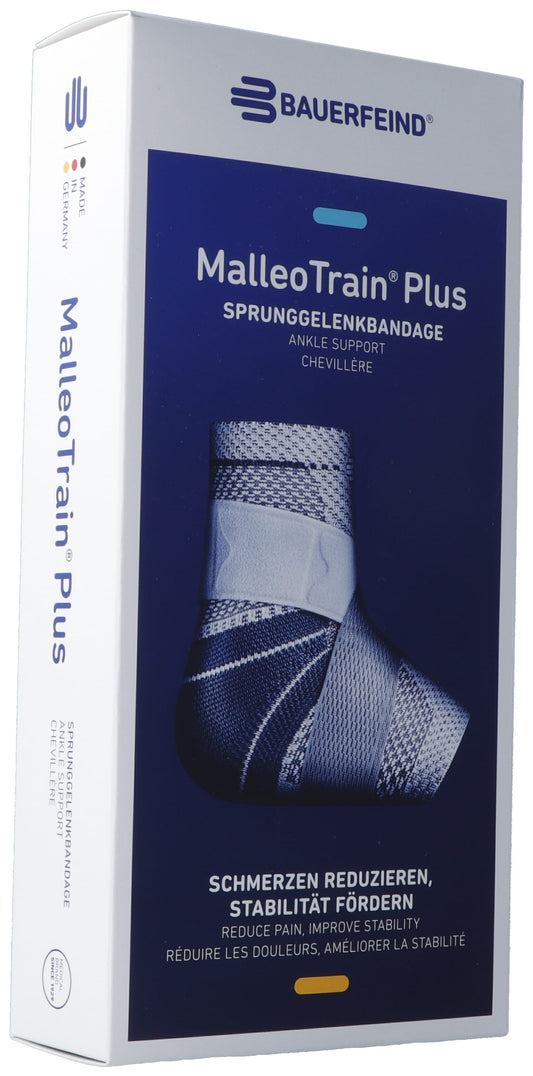 MALLEOTRAIN Plus Aktivbandage Gr4 rechts titan