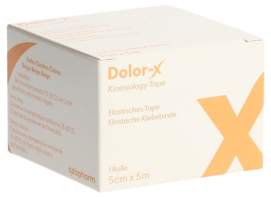 DOLOR-X Kinesiology Tape 5cmx5m beige