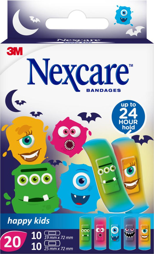3M NEXCARE Kinderpflast Happy Kids Monsters