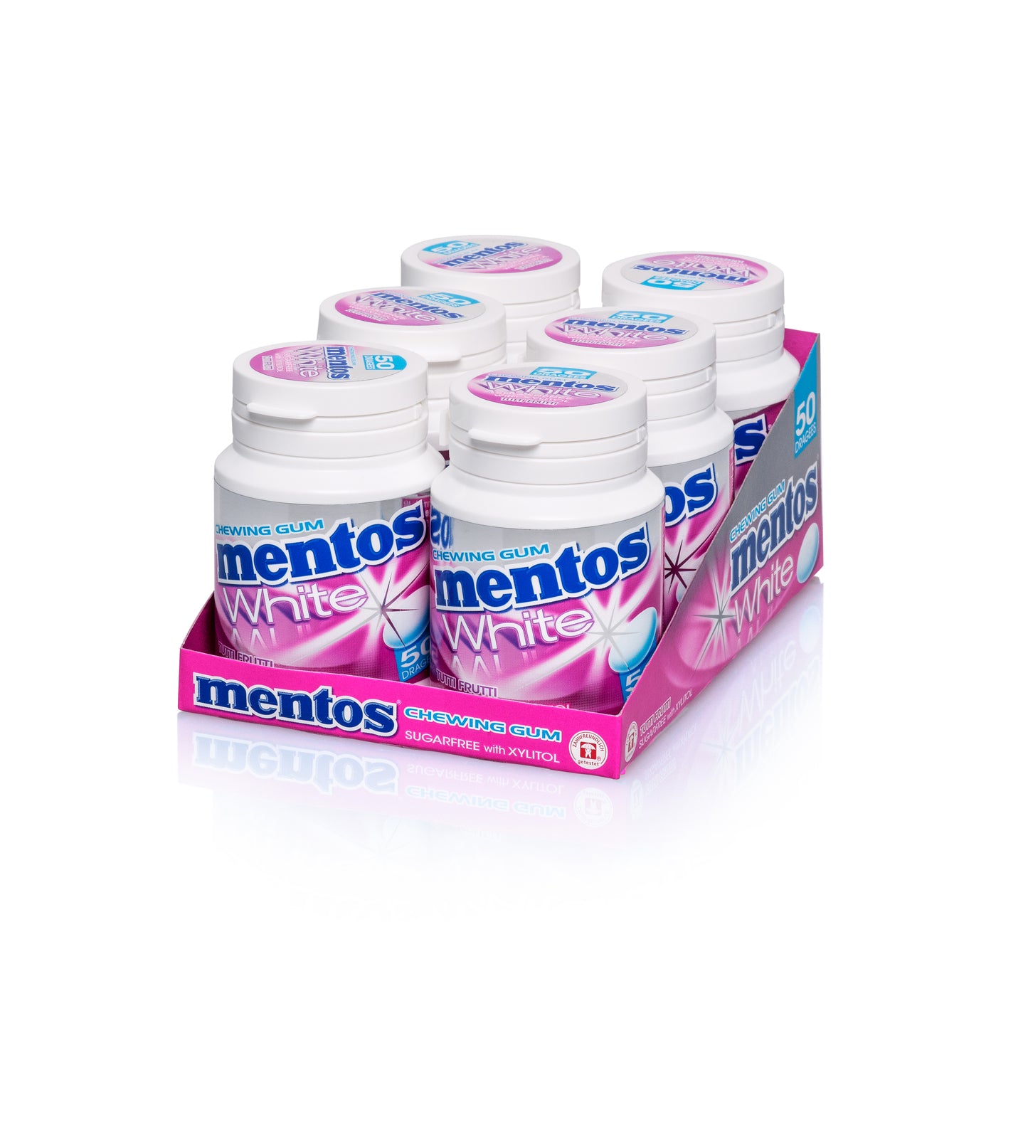 MENTOS Gum White Tutti Frutti
