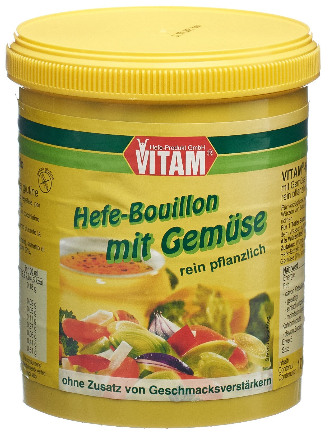 VITAM Hefebouillon Paste Gemüse gf