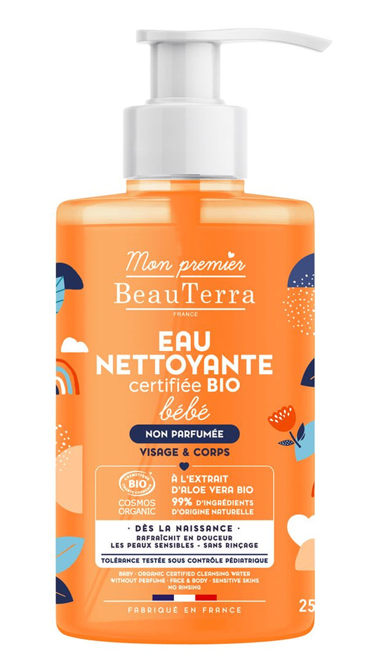 BEAUTERRA Baby Mizellenwasser ohne Parf Bio