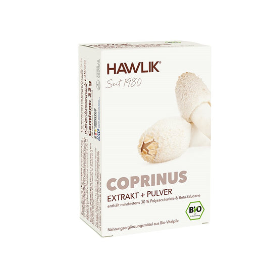HAWLIK Coprinus Extrakt und Pulver Kaps
