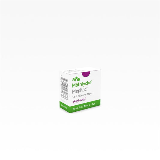 MEPITAC SAFETAC Fixierverband 2cmx3m Silikon