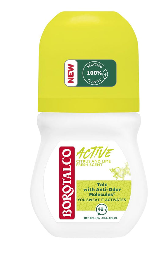 BOROTALCO Deo Active Roll-on Zitrus Lime