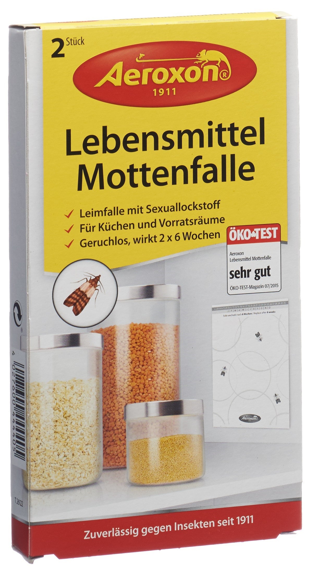 AEROXON Lebensmittelmotten-Fallen