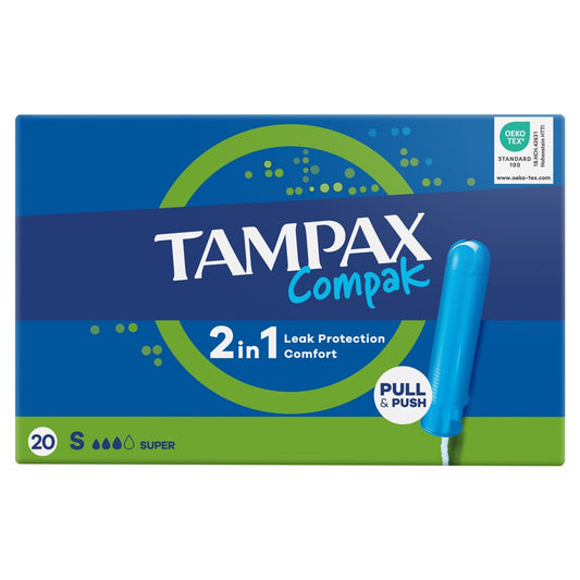 TAMPAX Tampons Compak Super