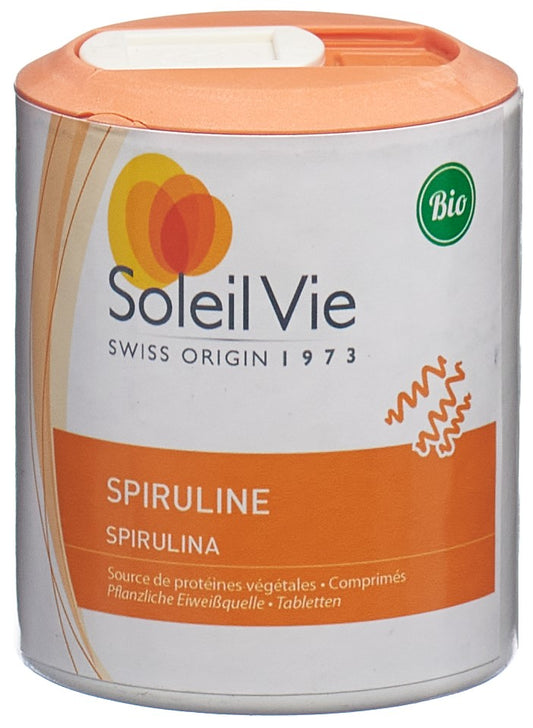 SOLEIL VIE Spirulina Tabl 500 mg Bio