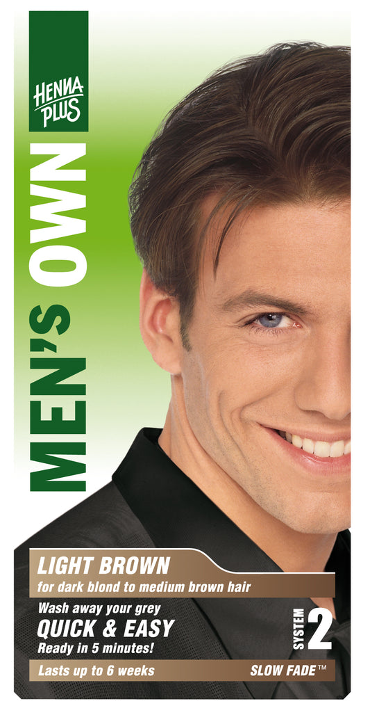 HENNA PLUS Mens Own Syst2 hell-braun