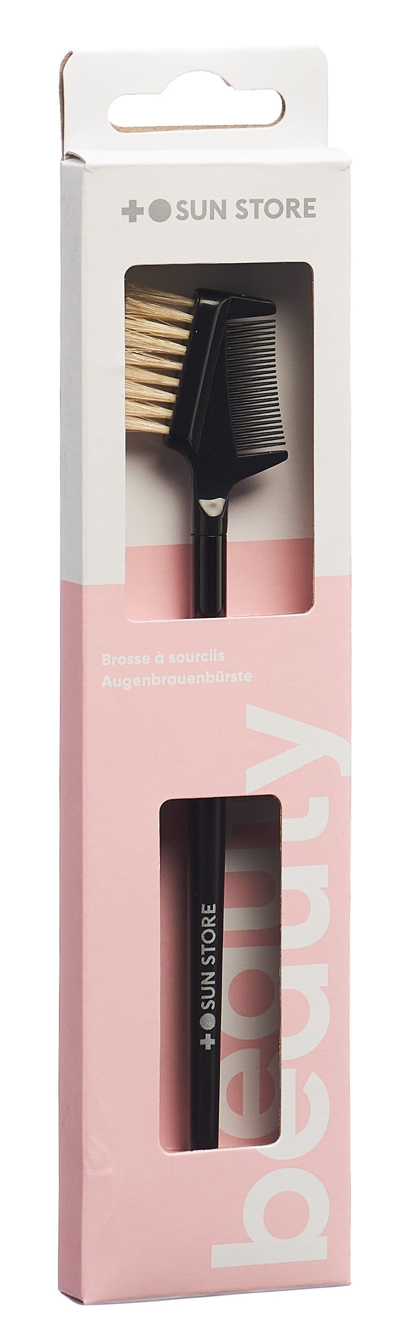 SUN STORE Beauty Augenbrauenbürste mit Kamm veg