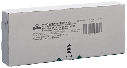 HOLLE Früchte Riegel Apfel Birne Bio