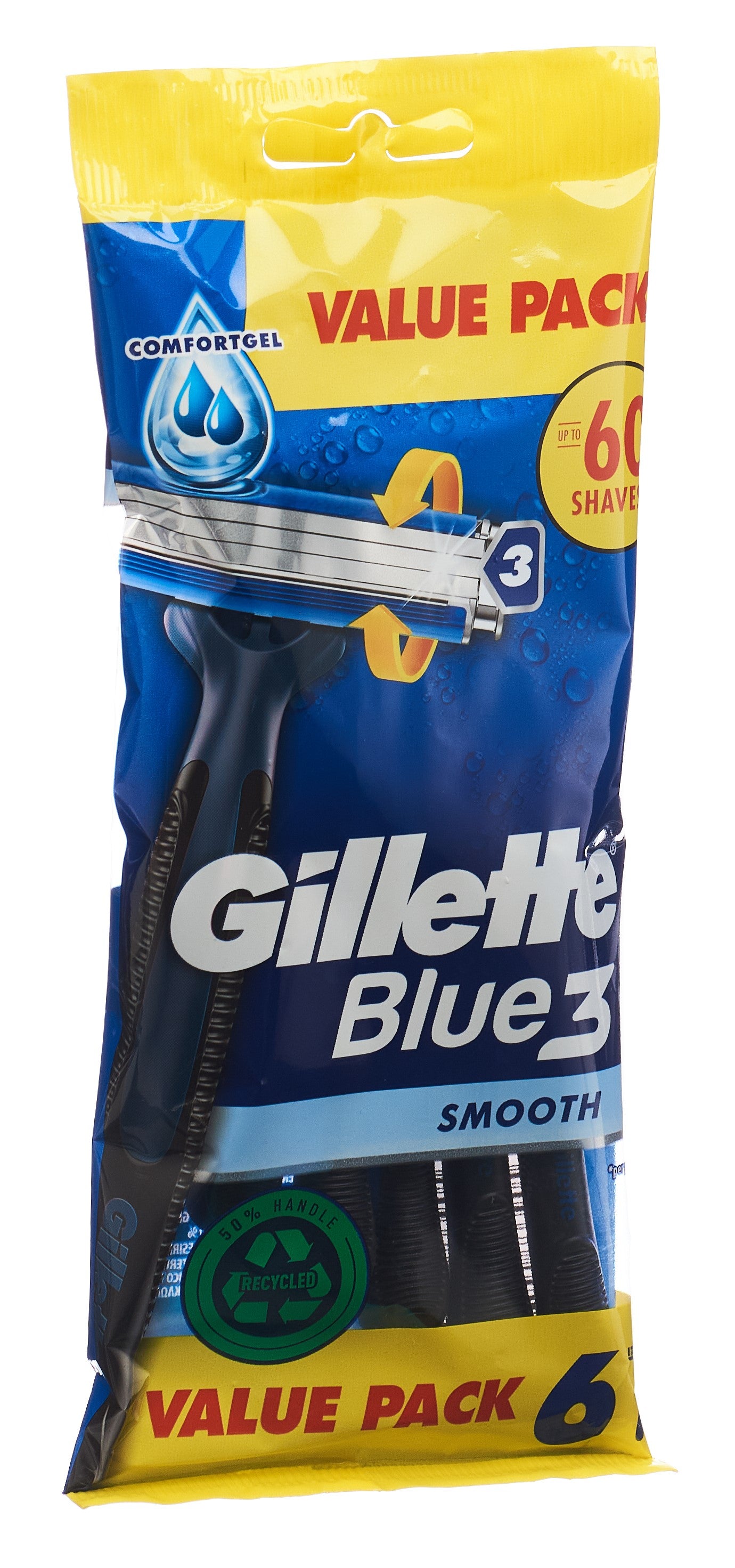 GILLETTE Blue 3 Smooth Einwegrasierer (n)