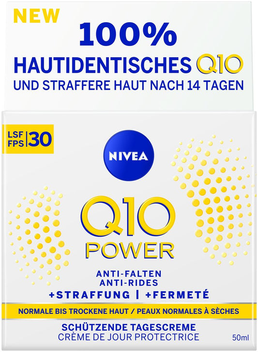 NIVEA Q10 Pow Tagescr Anti-Falt schütz LSF30