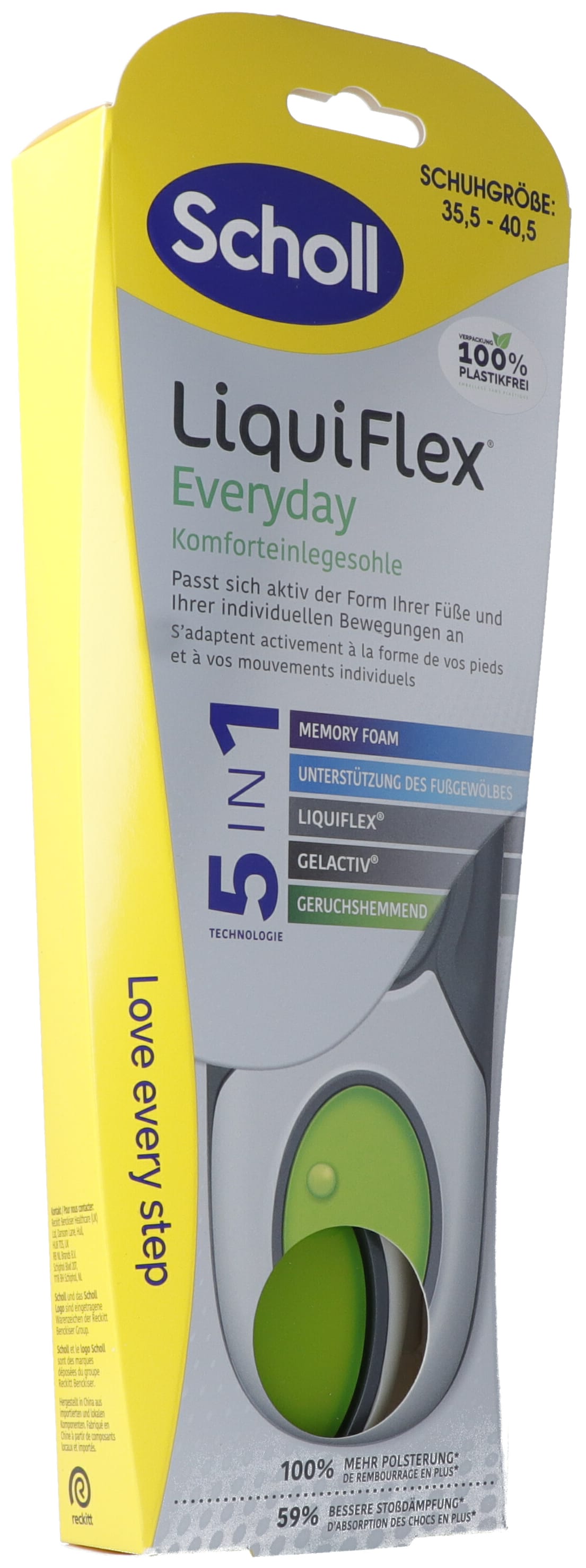 SCHOLL LiquidFlex Einlegesohle S Everyday