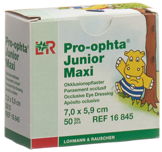 PRO-OPHTA Jun Augenpflaster maxi 7.0x5.9cm