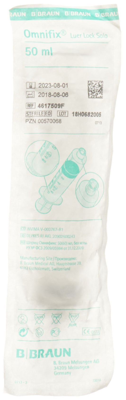 OMNIFIX Spritze 50ml Luer Lock