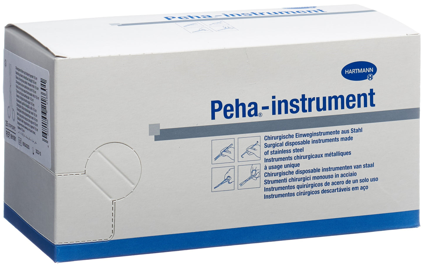 PEHA-INSTRUMENT Chir Schere spi-stumpf ger