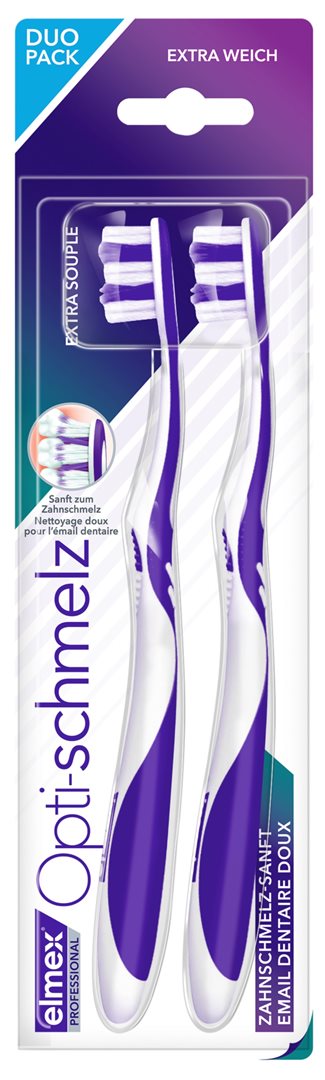 ELMEX PROF Opti-schmelz Zahnbürste Duo