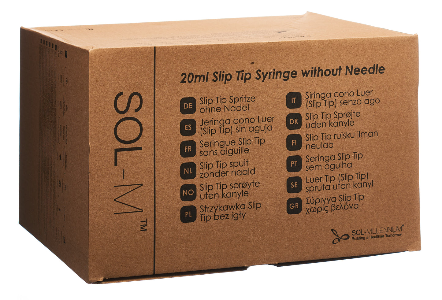 SOL-M Einwegspritze 20ml SlipTip