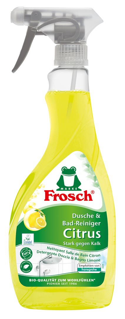 FROSCH Citrus Dusch und Bad Reiniger