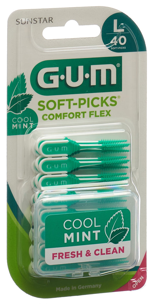 GUM Soft-Picks Comfort Flex Large Mint