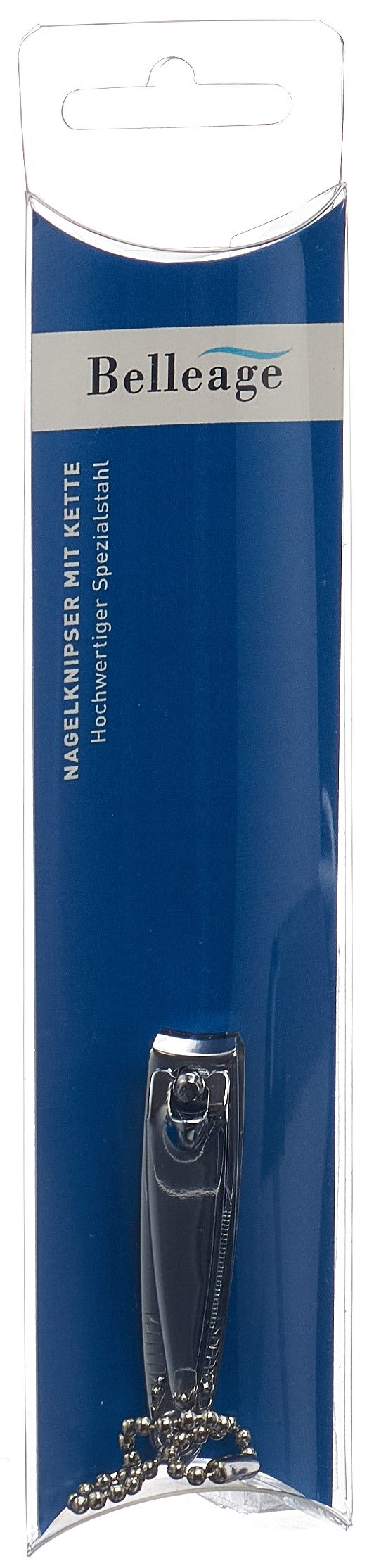 BELLEAGE Nagelknipser mit Kette