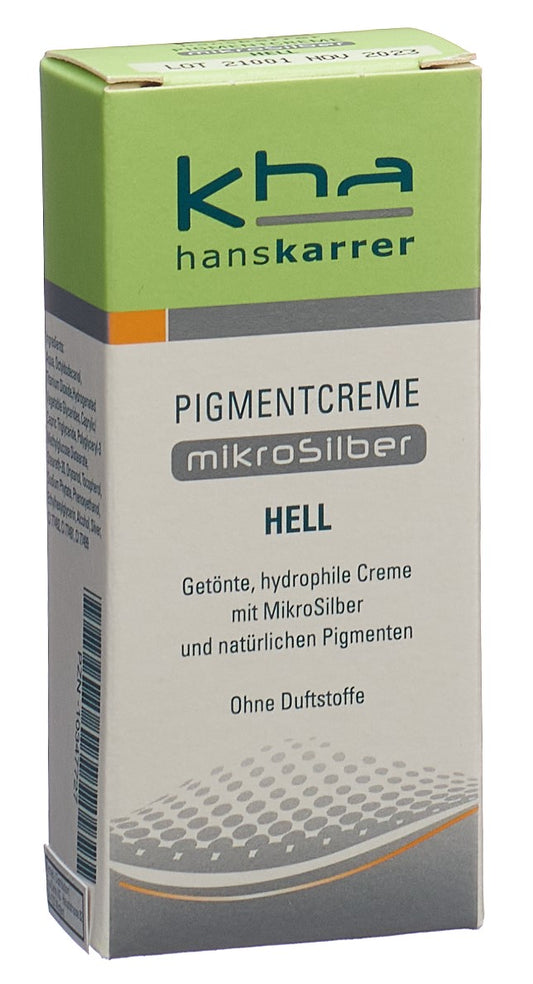 HANS KARRER Pigmentcreme MikroSilber hell