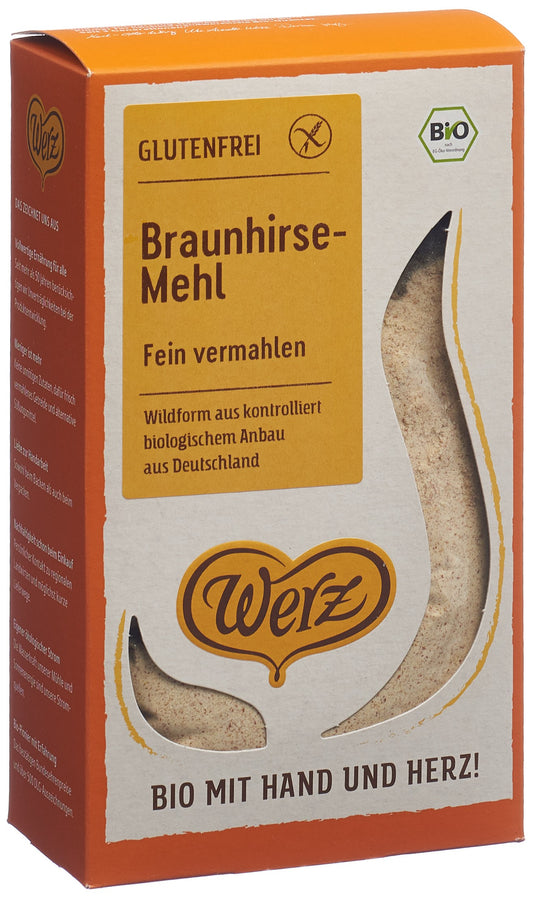 WERZ Braunhirse Mehl glutenfrei Bio
