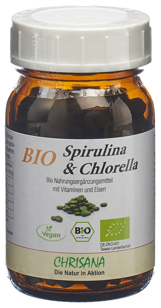 CHRISANA Bio Spirulina & Chlorella Tabl