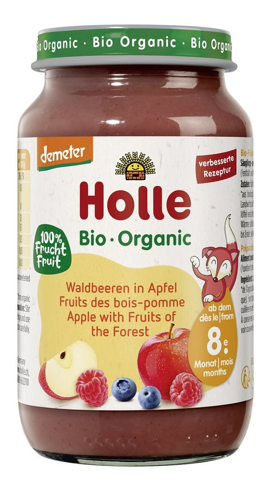 HOLLE Waldbeeren in Apfel