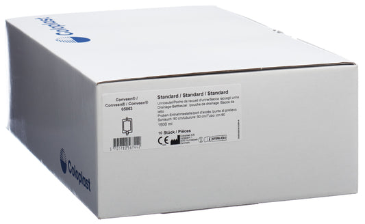 CONVEEN Nachtbeutel 1500ml 90cm RV ste