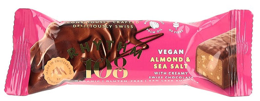 RHYTHM108 Sweet N Salty Almond Choco Bar
