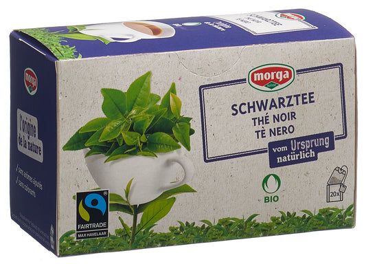 MORGA Schwarztee m/H Bio Fairtrade Knospe