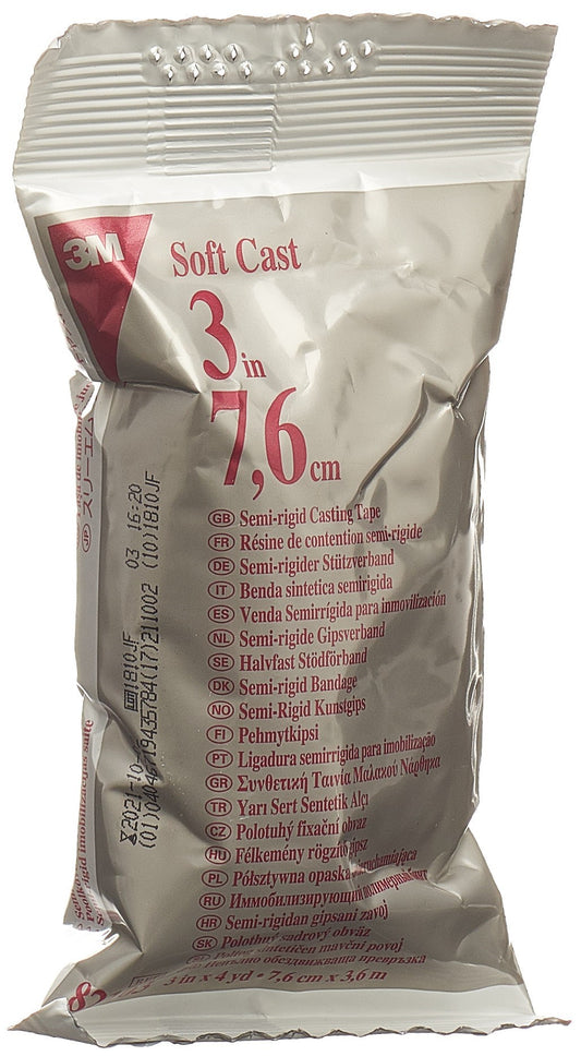 3M Scotchcast Softcast 7.5cmx3.65m weiss