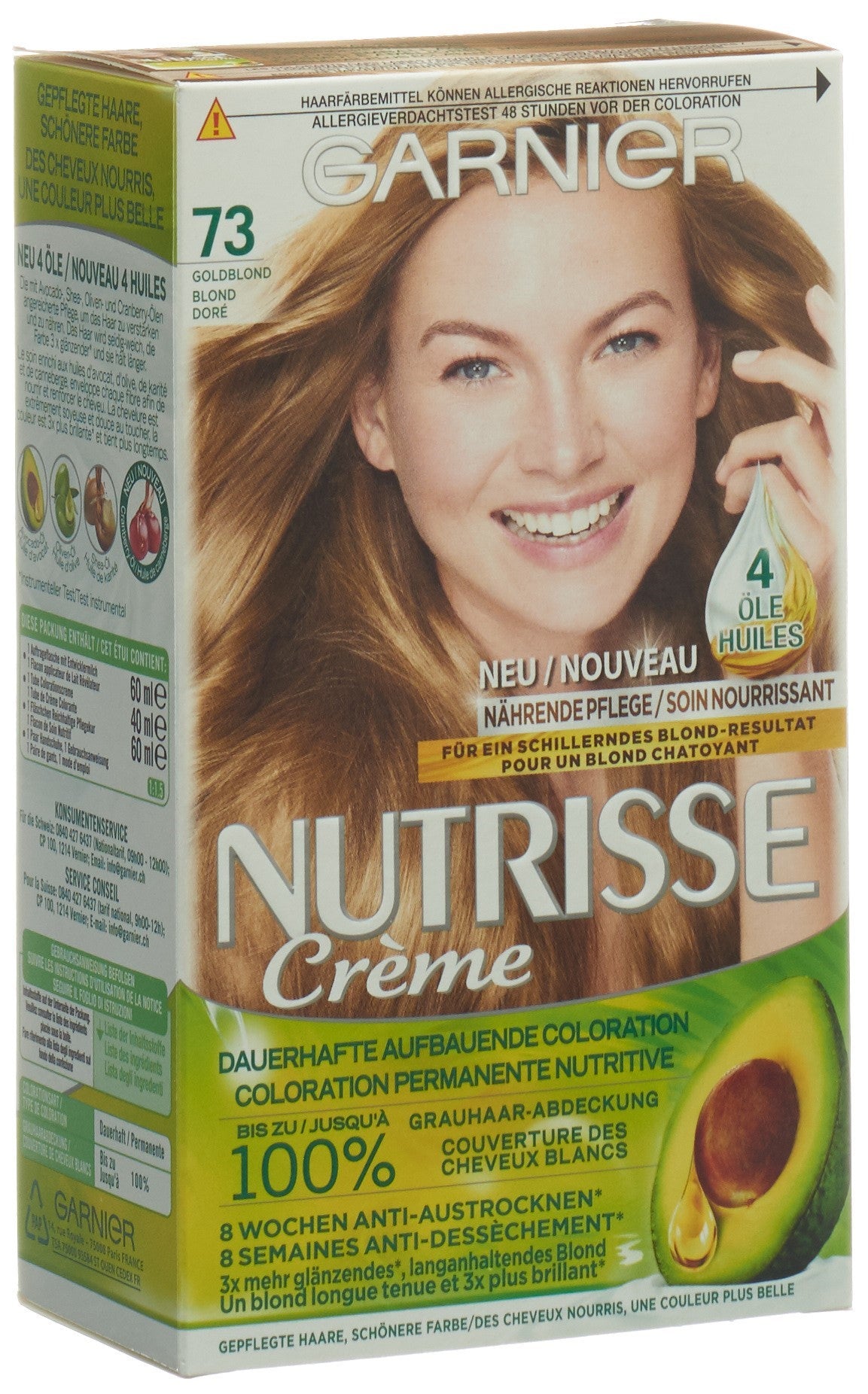 NUTRISSE Nährende Color-Maske 73 miel doré