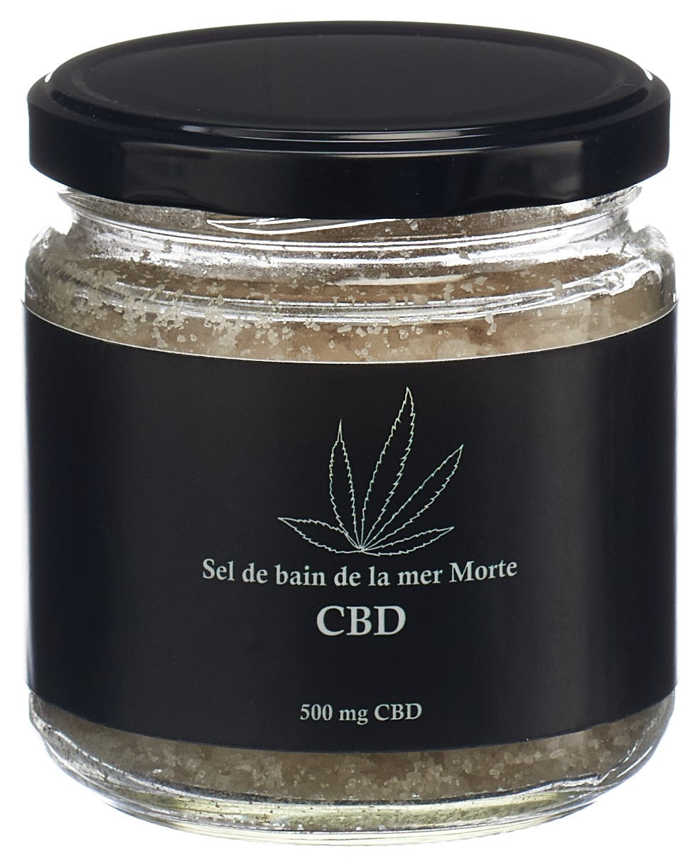SWISS CANNAMED CBD Badesalz vom Toten Meer