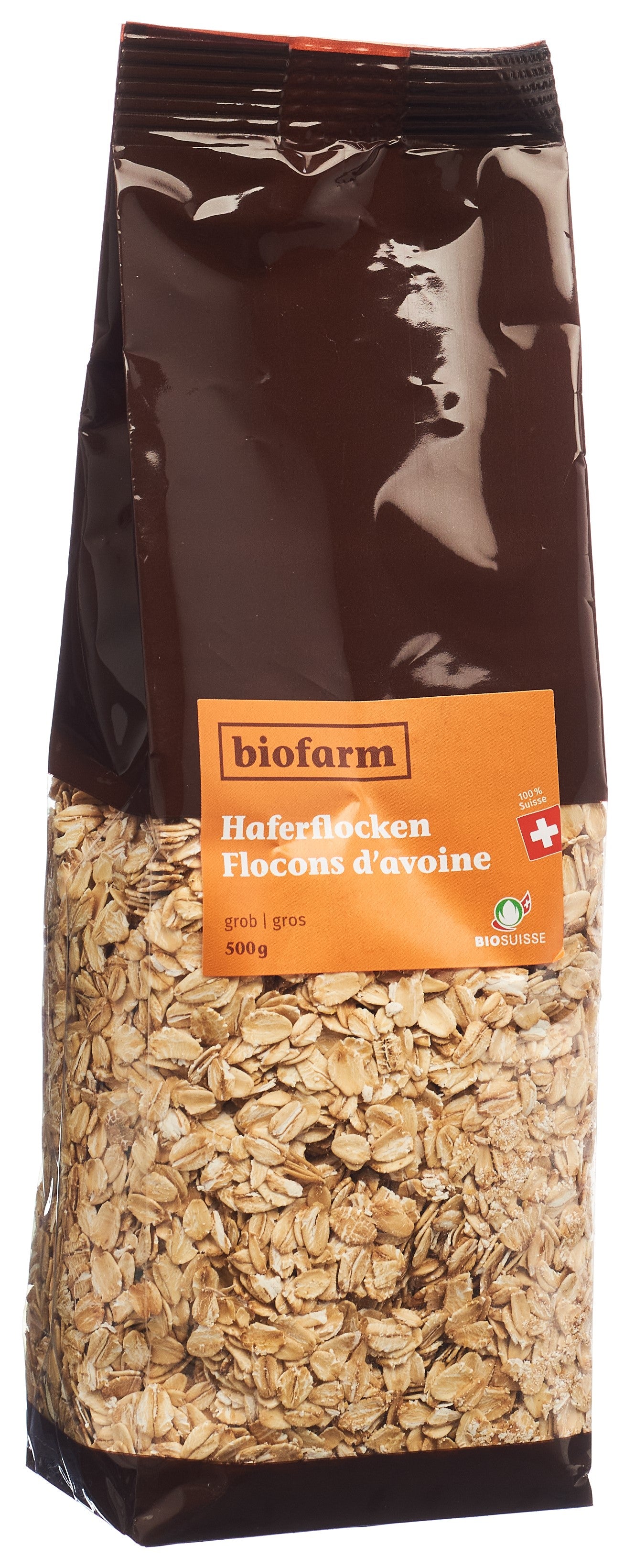 BIOFARM Haferflocken grob Knospe