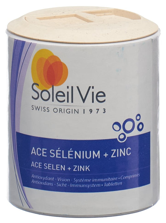 SOLEIL VIE ACE Selen + Zinc Tabl 500 mg