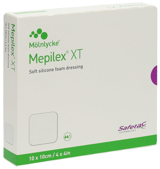 MEPILEX Safetac XT 10x10cm steril