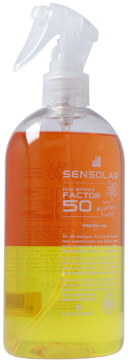 SENSOLAR Sonnenspray LSF50 o Emulgat