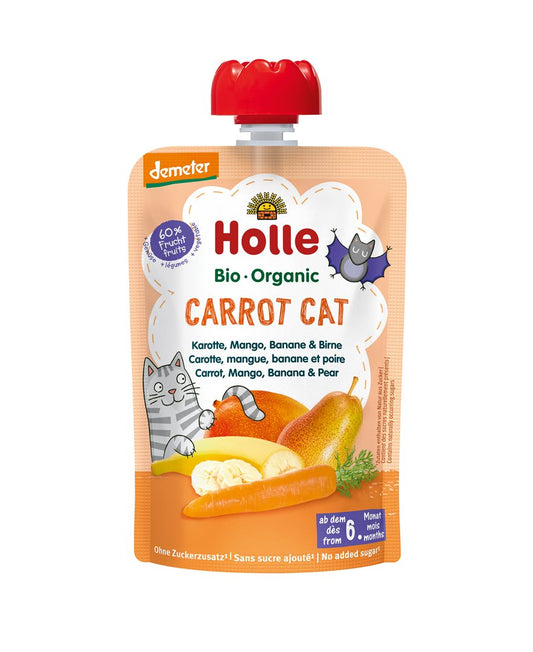 HOLLE Carrot Cat Pouchy Karo Mango Ban Birne