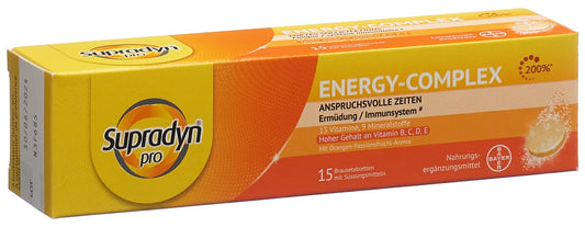 SUPRADYN pro energy-complex Brausetabl