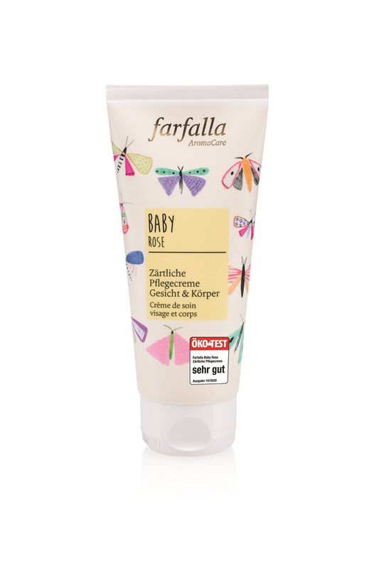 FARFALLA Baby Pflegecreme Gesicht&Körp Rose