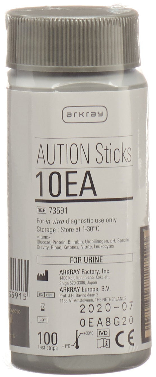 AUTION STICKS Urin Teststreifen 10 Param