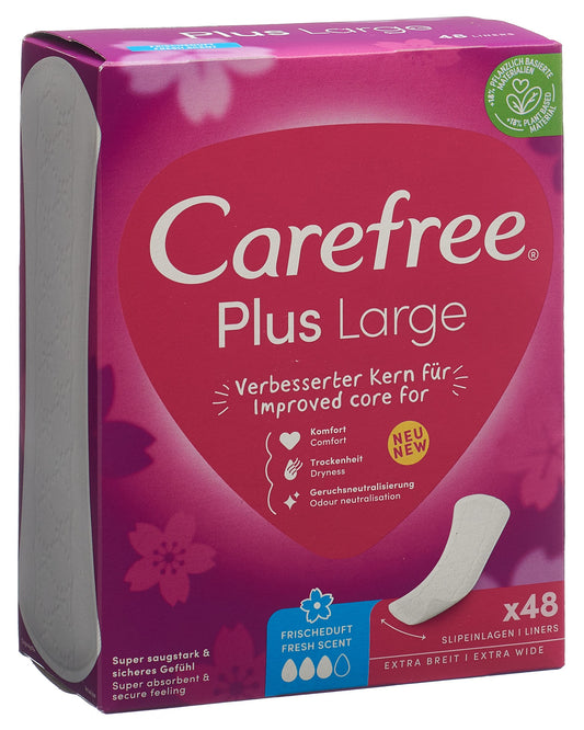 CAREFREE Plus Large Fresh