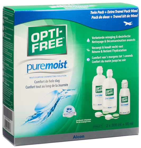 OPTI FREE PureMoist 2x300ml + 90ml