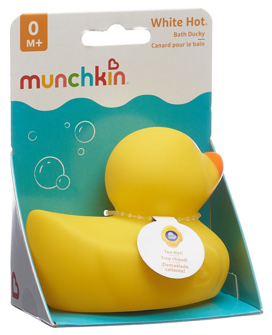 MUNCHKIN White Hot Badeente m Wärme-Anzeige