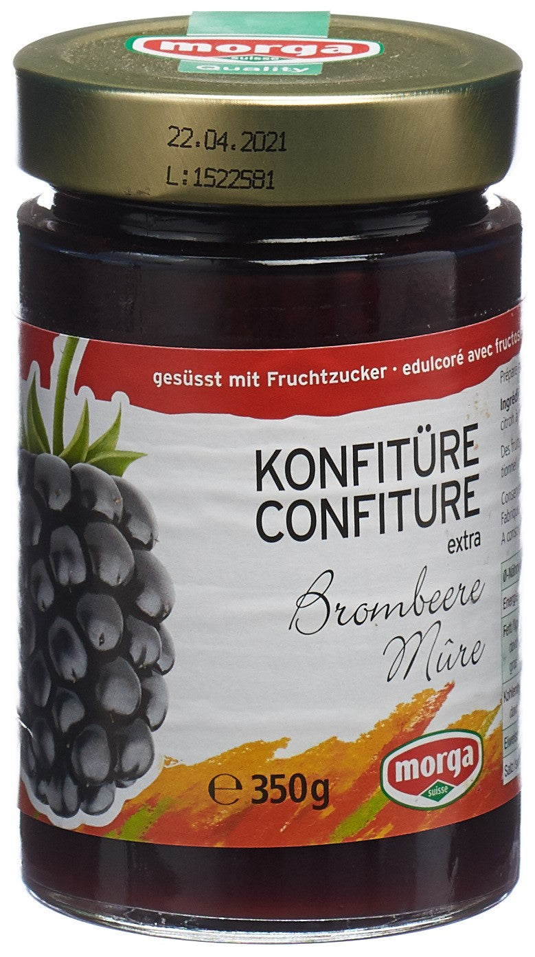 MORGA Konfitüre Brombeer Fruchtz